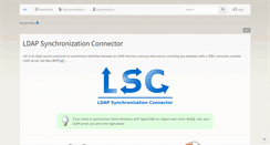 Desktop Screenshot of lsc-project.org